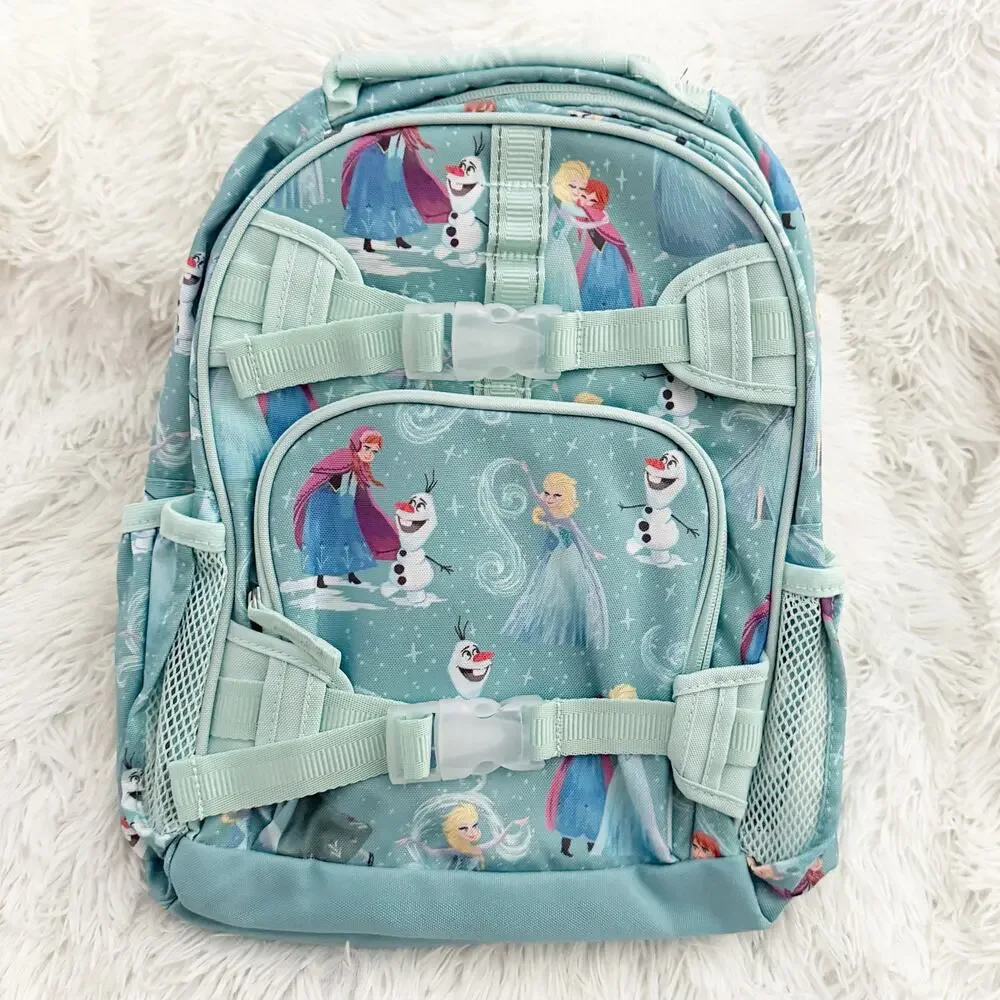 POTTERY BARN KIDS x DISNEY | Frozen McKenzie Aqua Backpack Anna Elsa | Small